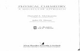 Physical Chemistry - Donald a. McQuarrie