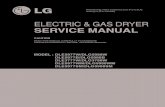 DLE3777xx LG Electric Dryer Repair Service Manual
