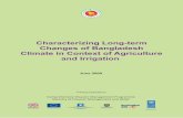Characterizing Long-Term Changes of Bangladesh Climate in Context of Agriculture and Irrigation - 2009