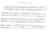 Sonata No 4 Scriabin