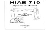 HIAB 710 Operators