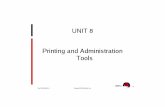 Unit08 (Printing and Administration Tools)
