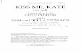 Kiss Me, Kate 1999 Revision Piano Vocal Score