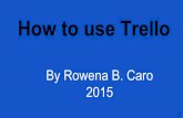 A tutorial on how to use Trello