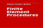 Finite Element Procedures - K J Bathe