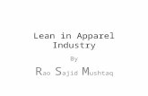 Lean in Apparel Industry
