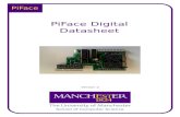 Pi Face Digital Data Sheet