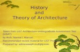 Architectural Reviewers - History & Theory