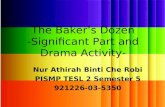 Drama Activity - The Baker's Dozen