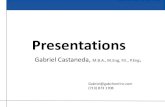 Presentation Given - Gabriel