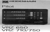 Manual  Display Heidenhain VRZ 650