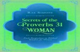 Secrets of the Proverbs 31 Woman - Excerpt
