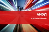 Q1 2013 AMD Investor Presentation