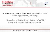 Albania oil and gas Summit 2015