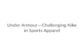 Under Armour Challenging Nike