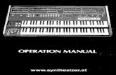 Sequential Circuits Prophet 10 Owners Manual