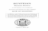 Calvin Burt - Egyptian Masonic History