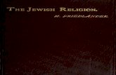 1900 M. Friedlander, The Jewish Religion
