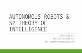 Autonomous robot & sp theory of intelligence