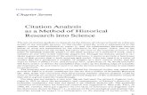 Citation Analysis as Historical Method