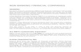 Non Banking Financial Companies(Nbfc’s)