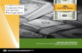 The 2009 DollarWise Capacity Grants Program: Grant Recipients