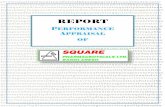 Report Performance Appraisal of Square Pharmaceutical ltd