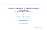 Computer Simulation of HV Circuit Breaker Interruption_EnergoBos ILJIN February 2015