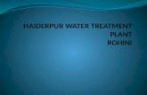 Haiderpur Water Treatment Plant