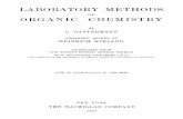 Laboratory Methods of Organic Chemistry (Gatterman, 1937)