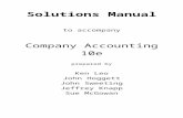 Company Accounting 10e solutions