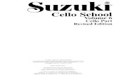 Suzuki Cello School 6 + ACC.