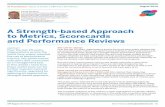 Strength Based Approach to Metrics