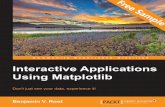 Interactive Applications Using Matplotlib - Sample Chapter