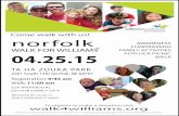 Norfolk Williams Syndrome Awareness Walk