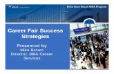 Career Fair Success Strategies