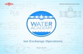 Water Academy Ion Exchnage Operation