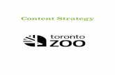 Content Strategy - Toronto Zoo
