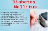 9 Diabetes Mellitus PHYSIOLOGY