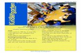 March 16 Kindergarten Newsletter