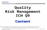 Ich -q9 Quality Risk Management Ótimo