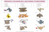 Feelings Emotions Esl Vocabulary Matching Exercise Worksheet