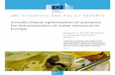 A Multi-criteria Optimisation of Scenarios for the Protection of Water Resources in Europe