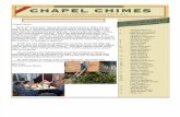 March 2015 Chapel Chimes