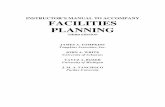 Facilities planning Manual