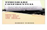 Timeshare Confidential - Robert Turner