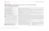 Benefits and Harms of CT Screening