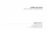 UltraLite Manual Mac