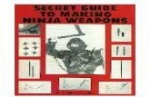 (eBook - Martial Arts) Secret Guide to Making Ninja Weapons