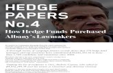 Hedge Clippers White Paper No.4: How Hedge Funds Purchased Albany's Lawmakers
